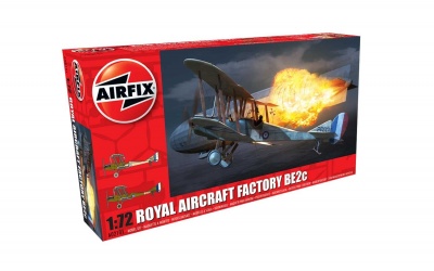 Classic Kit letadlo A02101 - Royal Aircraft Facility BE2C (1:72) - Airfix