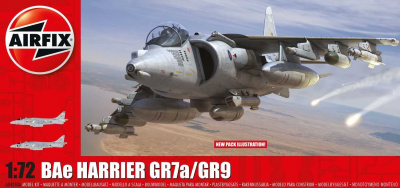 Classic Kit letadlo A04050A - BAE Harrier GR9 (1:72) - Airfix