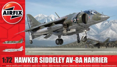 Classic Kit letadlo A04057 - Harrier AV-8A (1:72) - nová forma