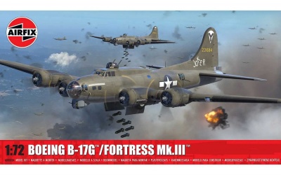 Classic Kit letadlo A08018A - Boeing B-17G / Fortress Mk.III (1:72) - Airfix