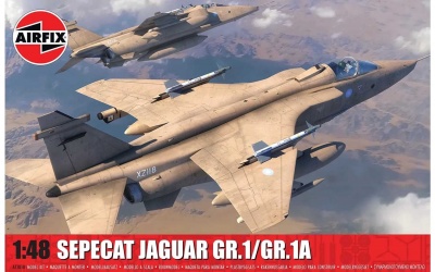Classic Kit letadlo A11010 - SEPECAT Jaguar GR.1/GR.1A (1:48) - Airfix