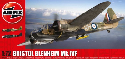 Classic Kit letadlo - Bristol Blenheim MkIV (Fighter) (1:72) - Airfix