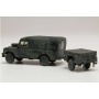 Classic Kit military A02324 - LWB Land Rover (Hard Top) and Trailer (1:76) - Airfix