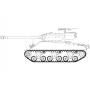 Classic Kit tank A1356 - M36B1 GMC (U.S. Army) (1:35)