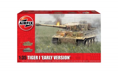 Classic Kit tank A1363 - Tiger-1, Early Version (1:35) - Airfix