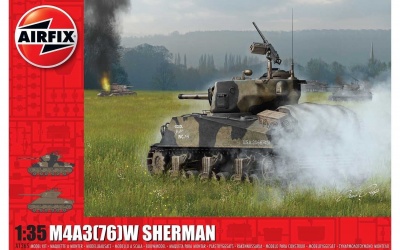 Classic Kit tank A1365 - M4A3(76)W SHERMAN (1:35)