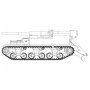 Classic Kit tank A1372 - M12 GMC (1:35)