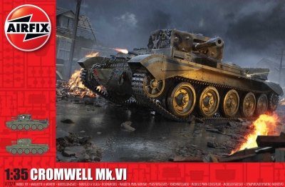 Classic Kit tank Cruiser Mk.VIII A27M Cromwell Mk.VI (1:35) - Airfix