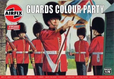 Classic Kit VINTAGE figurky A00702V - Guards Colour Party (1:76) - Airfix
