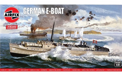 Classic Kit VINTAGE loď A10280V - German E-Boat (1:72) - Airfix