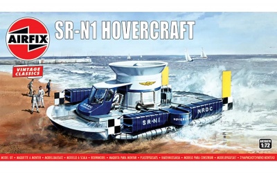 Classic Kit VINTAGE vznášedlo A02007V - SR-N1 Hovercraft (1:72) - Airfix