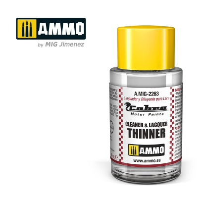 Cobra Motor Cleaner & Thinner Lacquer 30ml - AMMO Mig