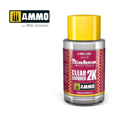 Cobra Motor Clear Lacquer 2K 30ml - AMMO Mig