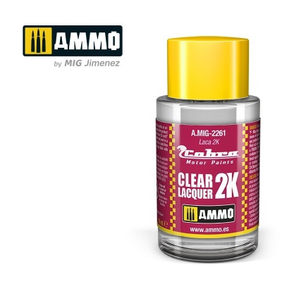 Cobra Motor Clear Lacquer 2K 30ml - AMMO Mig