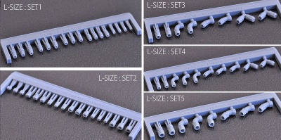Connector/Joint Set [ L-size ] - Model Factory Hiro