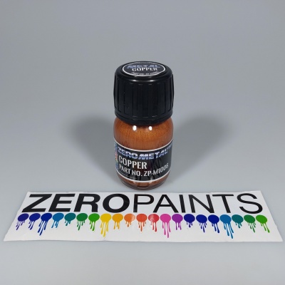 Copper Paint - 30ml - Zero Metal Finishes - Zero Paints