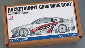 Rocketbunny GR86 Wide Body Trans-Kit 1/24 - Hobby Design