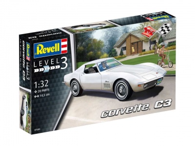 Corvette C3 (1:32) Plastic ModelKit 07684 - Revell