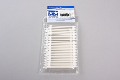 Craft Cotton Swab Triangular/Medium 50Pcs - Tamiya