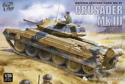 Crusader Mk.III British Cruiser Tank Mk. VI 1/35 - Border Model