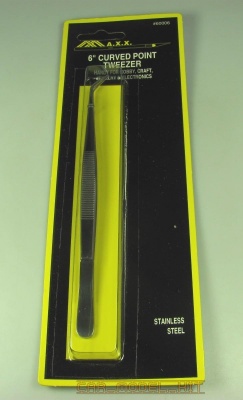 Curved Point Tweezer 6" - MAXX