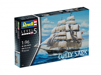Cutty Sark (1:96) Plastic Model Kit 05422 - Revell