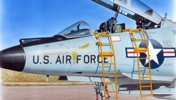 SLEVA  20% DISCOUNT - Ladder F-101 1/48 – Plus Model