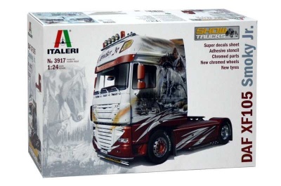 DAF XF-105 (1:24) Model Kit Truck 3917 - Italeri