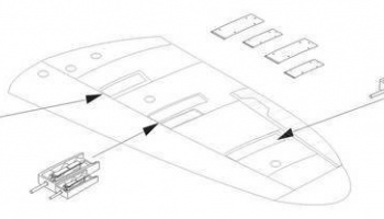 1/48 Spitfire Mk.I - Armament set for TAM