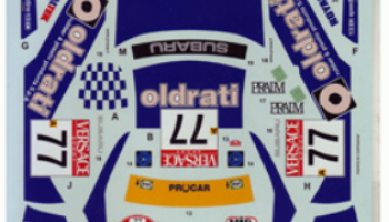 Impreza WRC "OLDRATI" Sanremo 2001 1/24 - Studio27