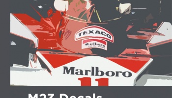 McLaren M23 - Decalcas