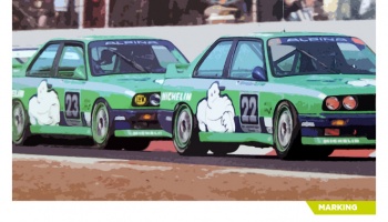 BMW M3 E30 Team Alpina - Decalcas