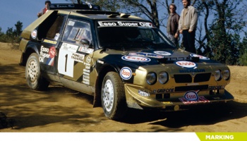 Lancia Delta S4 sponsored by Grifone Esso - 1986 1/24 - Decalcas