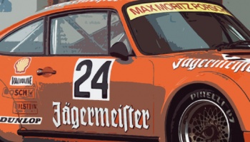 Window Frame Paint Masks 1/24 scale - Porsche 934 RSR - Decalcas