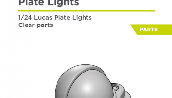 Lucas plate lights 1/24 - Decalcas