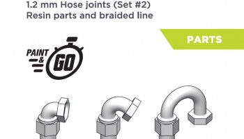 1,2mm Hose joints (Set 2) 1/12 - Decalcas