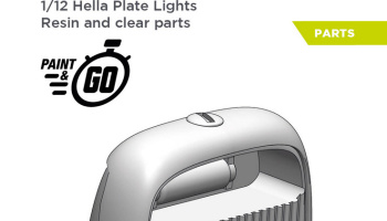 Hella plate lights 1/12 - Decalcas
