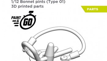 Bonnet Pin type 1 1/12 - Decalcas