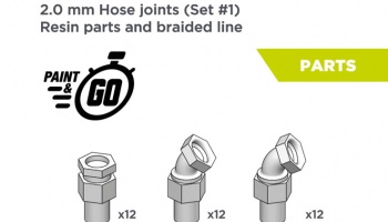 2.0mm Hose joints - Set 1 1/12 - Decalcas