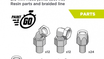 2.0mm Hose joints - Set 3 1/12 - Decalcas