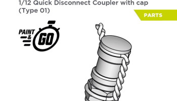 Quick disconnect coupler with cap - Type 1 1/12 - Decalcas