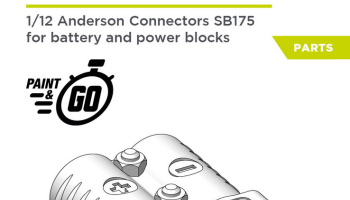 Anderson Connectors SB175 for battery and power blocks  1/12 - Decalcas