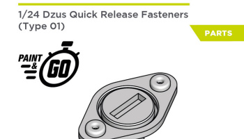 Dzus quick release fasteners - Type 1 1/24 - Decalcas