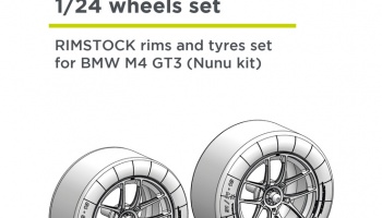 Rimstock rims for BMW M4 GT3 1/24 - Decalcas