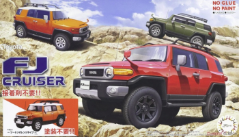 Toyota FJ Cruiser (Two-Tone Orange Type) 1/24 - Fujimi