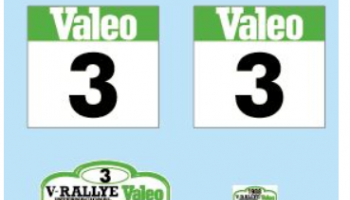 BMW M3 E30 Group A - Valeo Rallye 1988 1/24 - Decalcas