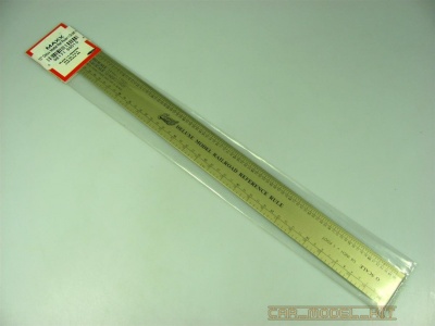 Delux Model Ref Ruler (Gold) 12" - MAXX