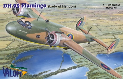 DH.95 Flamingo (Lady of Hendon) 1/72 - Valom