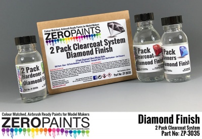 Diamond Finish - 2 Pack GLOSS Clearcoat System (2K Urethane) 220ml - Zero Paints