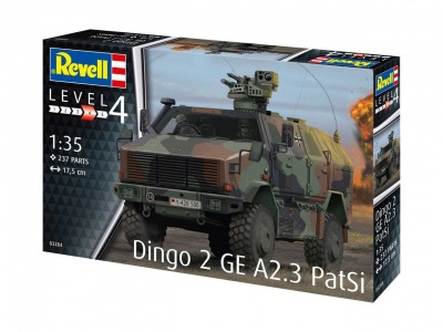 Dingo 2 GE A2.3 PatSi (1:35) Plastic ModelKit military 03284 - Revell